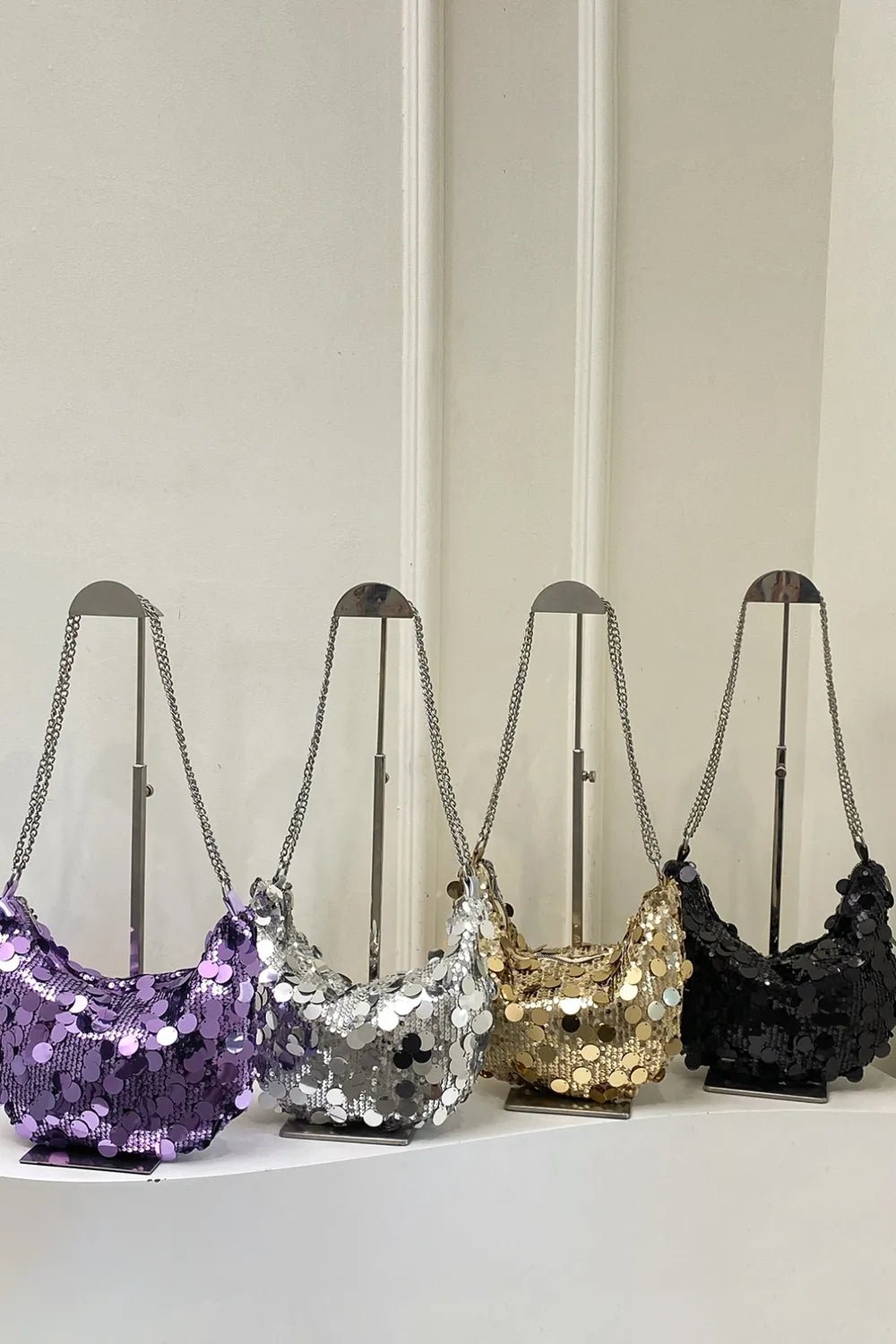 Sequin Chain Crossbody BagBag