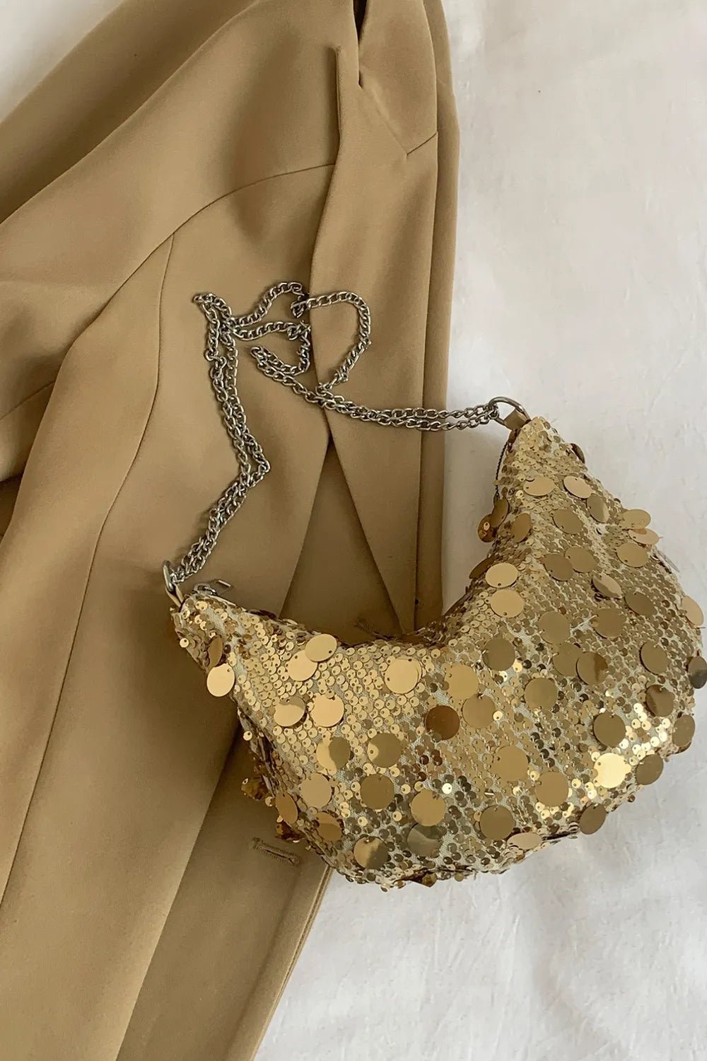 Sequin Chain Crossbody BagBag