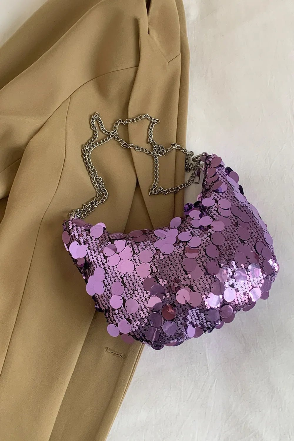 Sequin Chain Crossbody BagBag