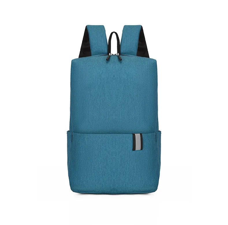 Solid Color Nylon Backpack BagBag