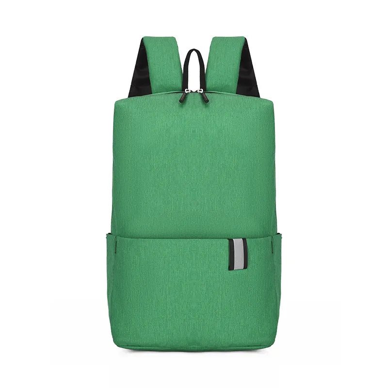 Solid Color Nylon Backpack BagBag