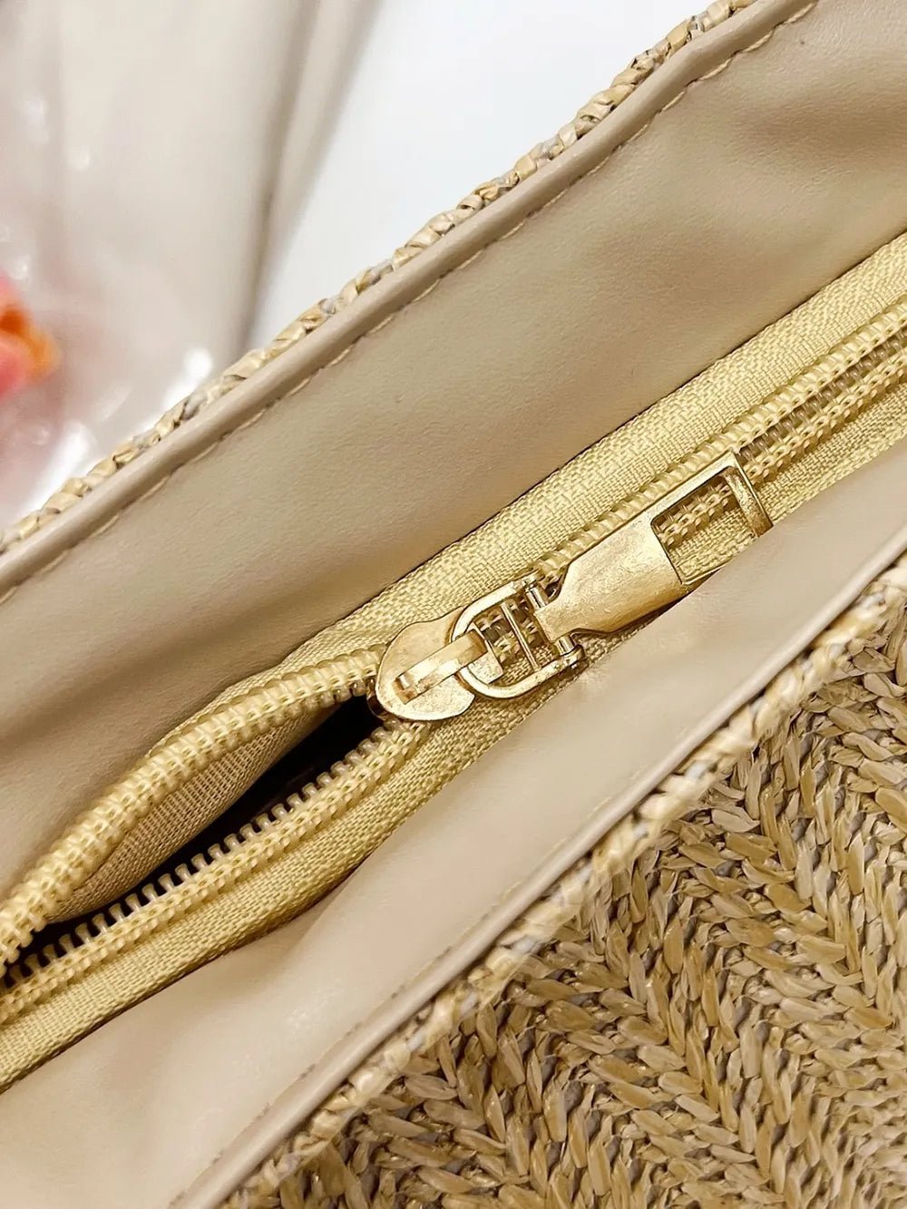 Straw Woven Tote BagBag