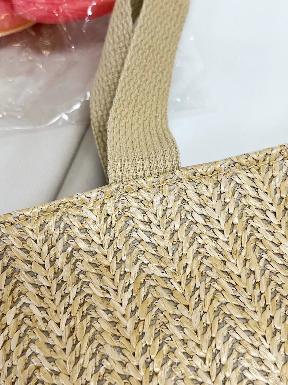 Straw Woven Tote BagBag