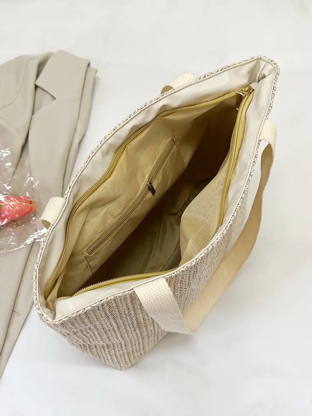 Straw Woven Tote BagBag