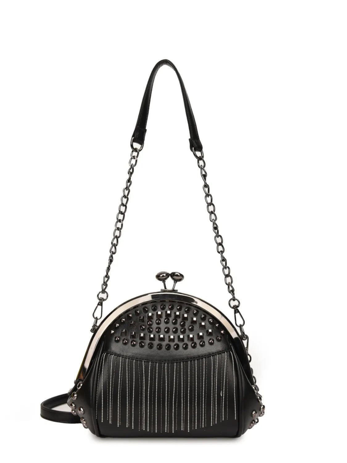 Studded Fringe Crossbody BagBag