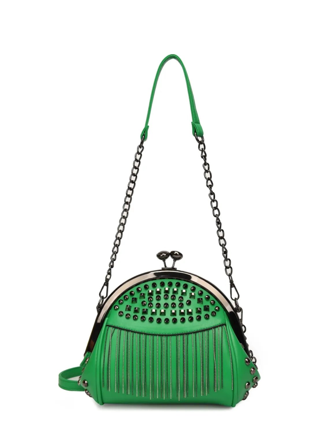 Studded Fringe Crossbody BagBag