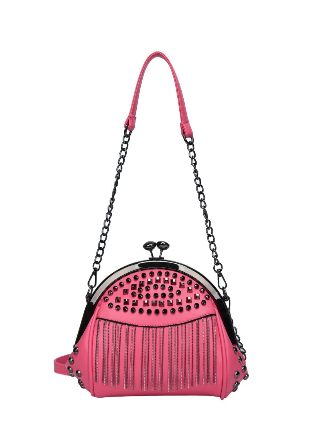 Studded Fringe Crossbody BagBag