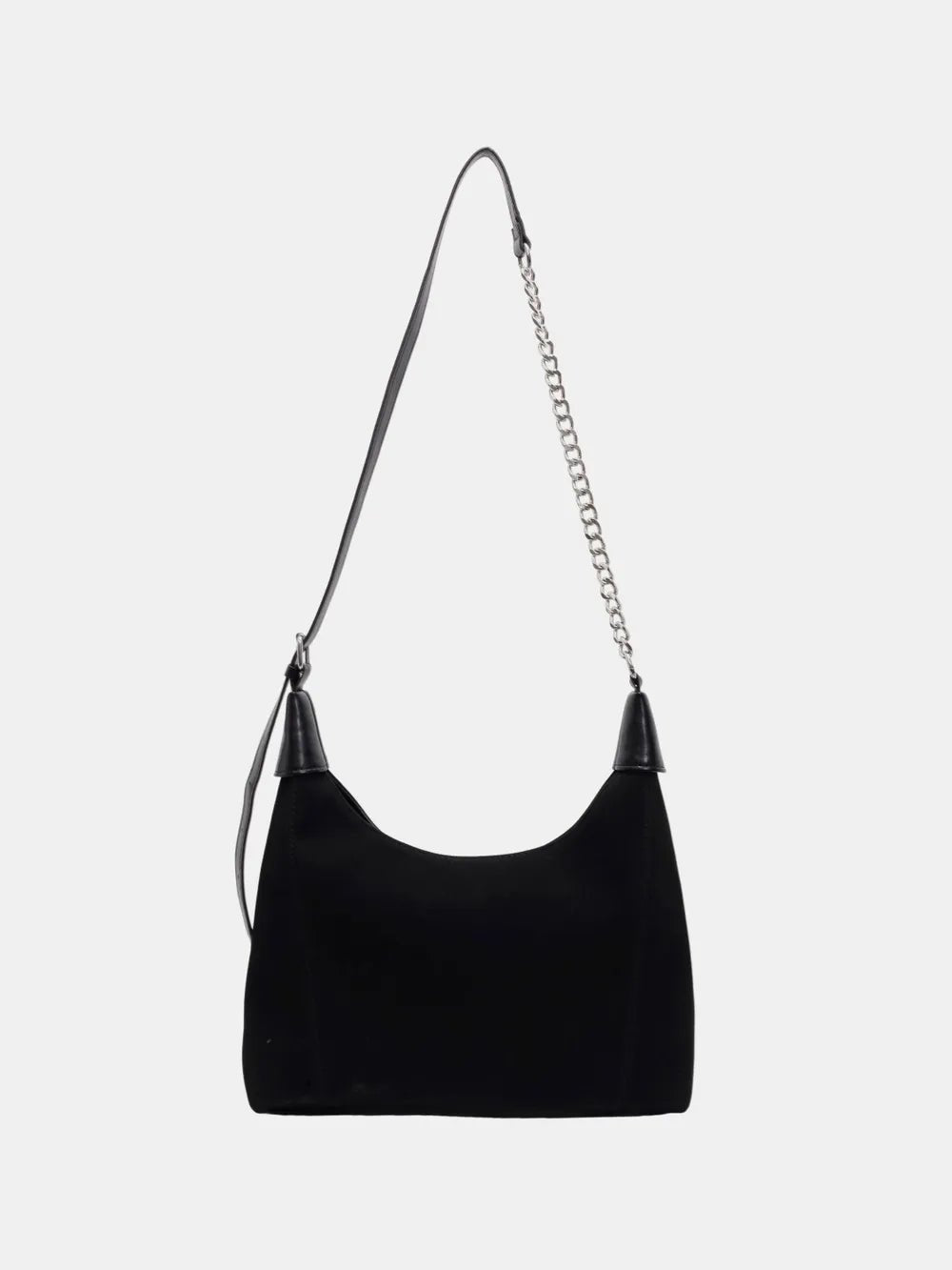 Suede Adjustable Strap Shoulder BagBag