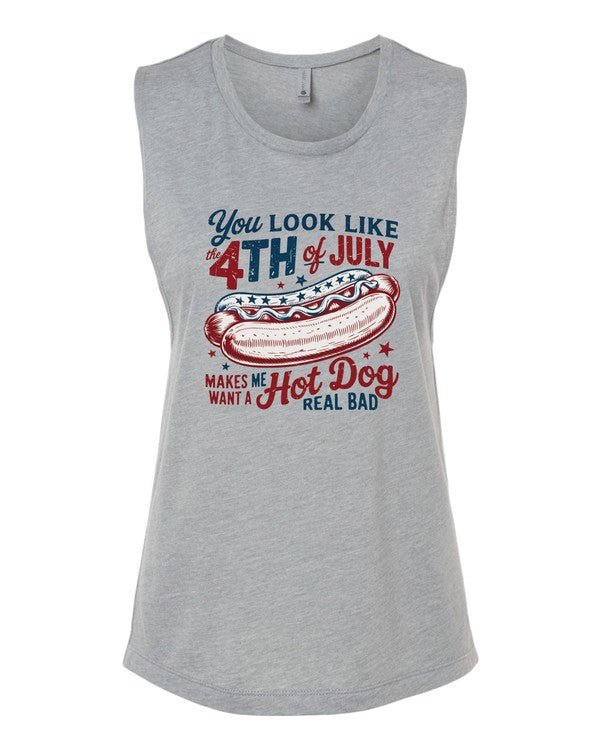 You Look Like the 4th of July Graphic Tank