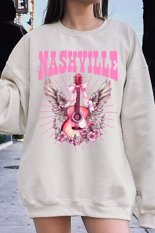 Coquette Nashville Graphic Fleece Sweatshirts - ClassiQ