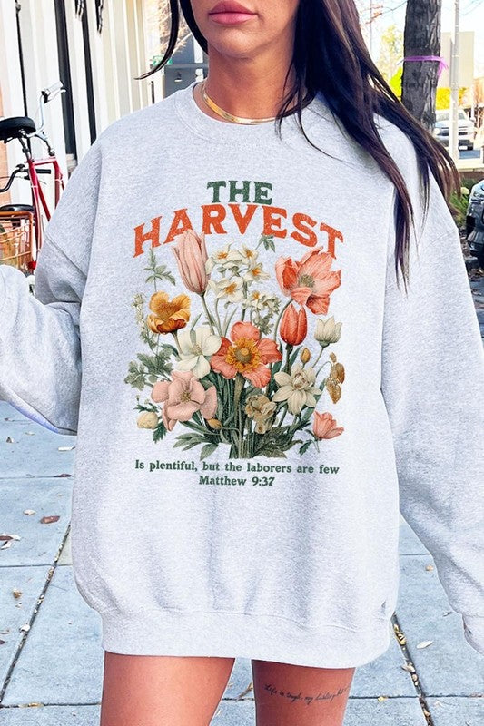 The Harvest Christian Graphic Fleece Sweatshirts - ClassiQ