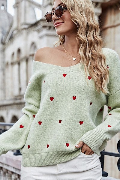 Heart sweater - Classique Collection