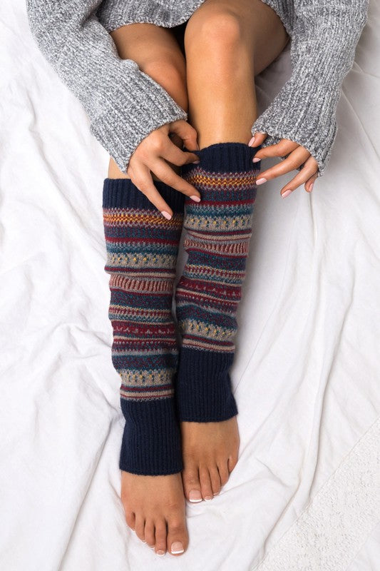 Short Fairisle Legwarmer - Classique Collection