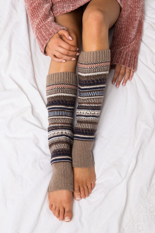 Short Fairisle Legwarmer - Classique Collection