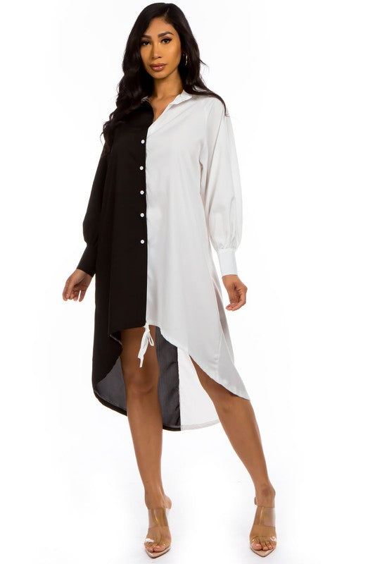 TOP SHIRT DRESS - Classique Collection