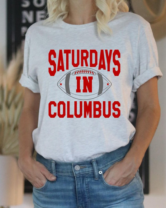 Saturdays in Columbus Softstyle Tee - Classique Collection