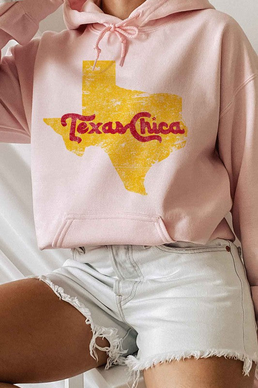 TEXAS CHICA HOODIE PLUS SIZE - Classique Collection