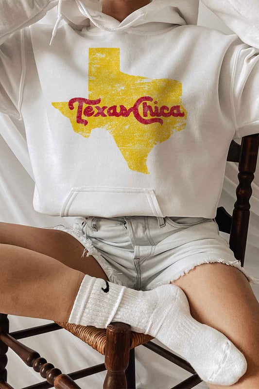 TEXAS CHICA HOODIE PLUS SIZE - Classique Collection