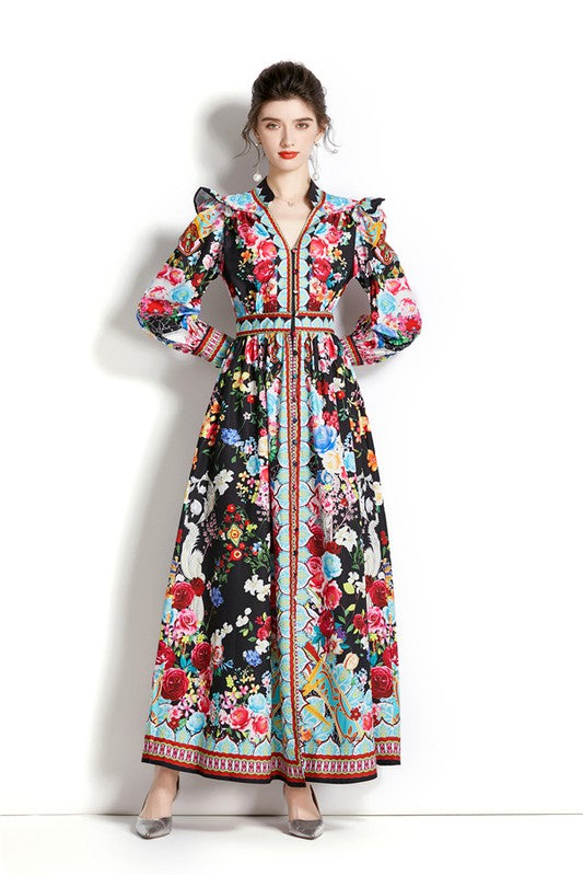 SEXY LONG MAXI DRESS - Classique Collection
