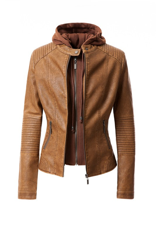 Women's PU Jacket - Classique Collection
