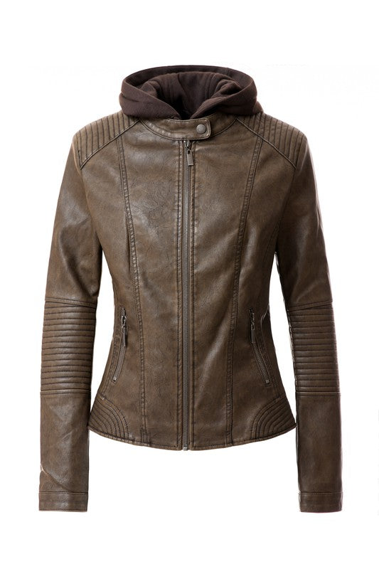 Women's PU Jacket - Classique Collection