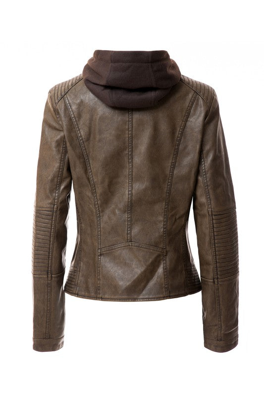 Women's PU Jacket - Classique Collection