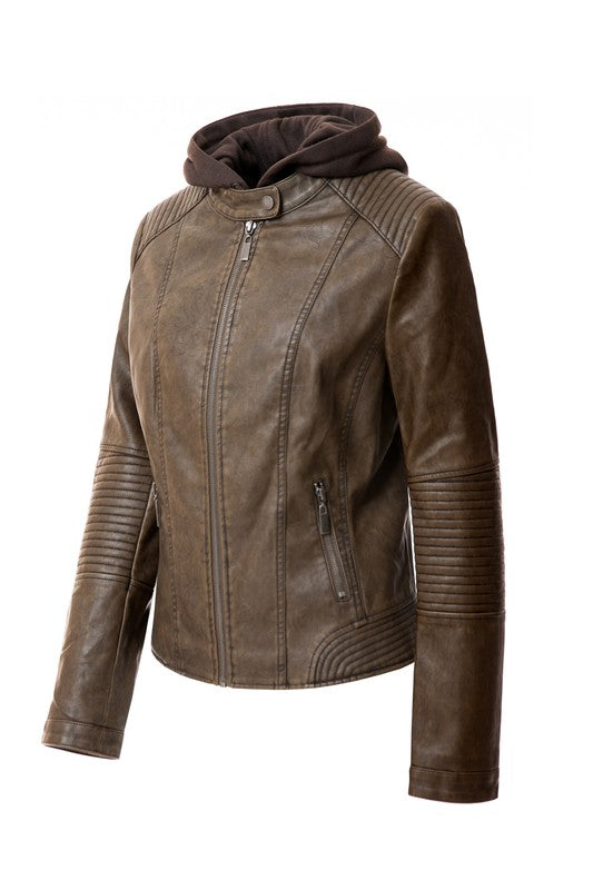 Women's PU Jacket - Classique Collection