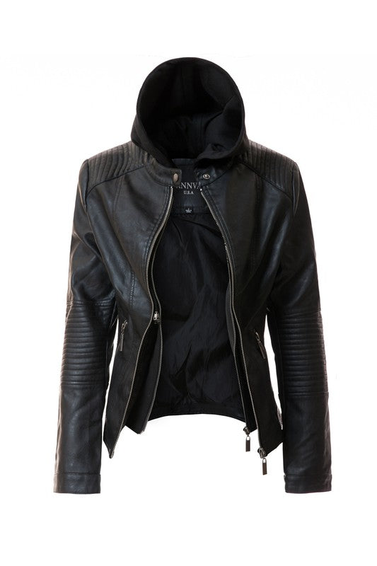 Women's PU Jacket - Classique Collection