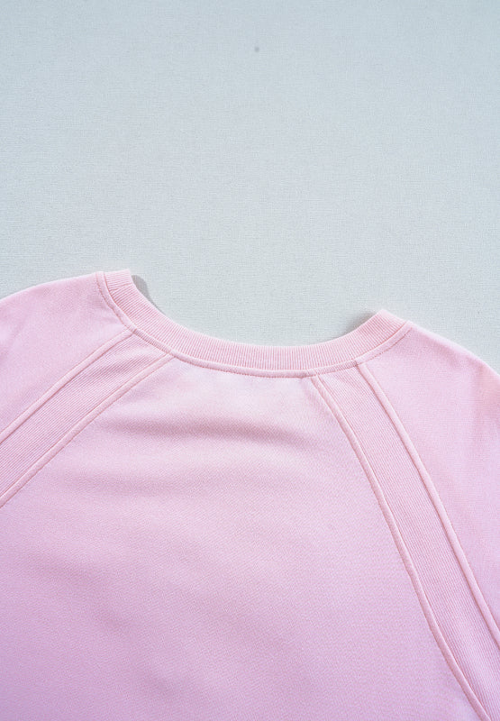 Valentine’s Day HUG AND KISSES Round Neck Sweatshirt - Classique Collection