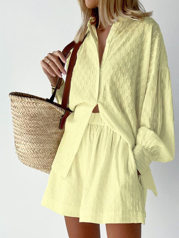 Two piece shorts set - Classique Collection