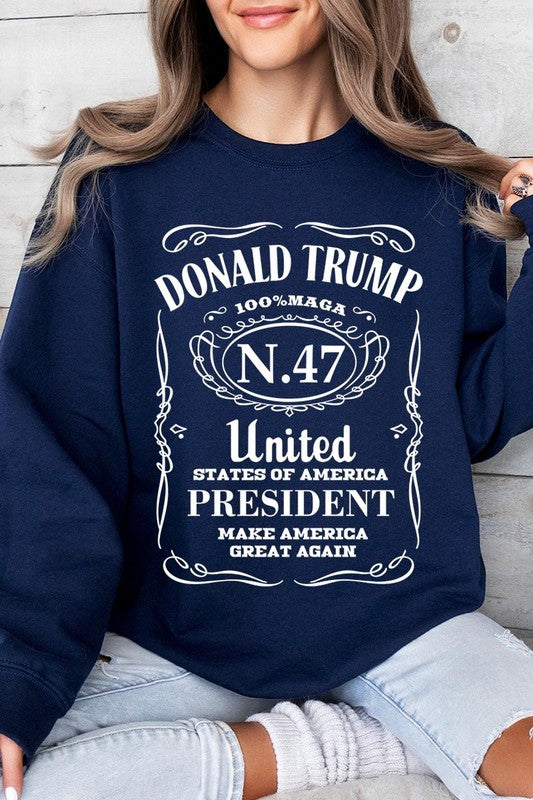 Donald Trump USA President Plus Sweatshirts - ClassiQ