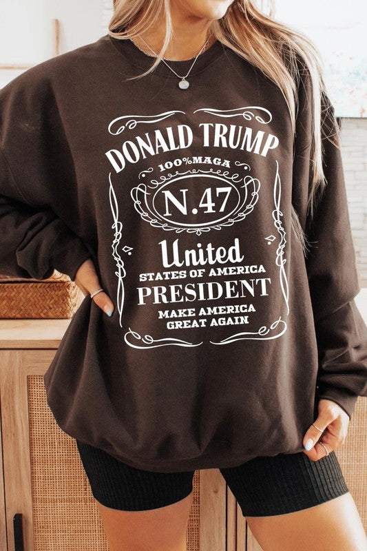 Donald Trump USA President Plus Sweatshirts - ClassiQ