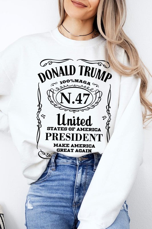 Donald Trump USA President Plus Sweatshirts - ClassiQ