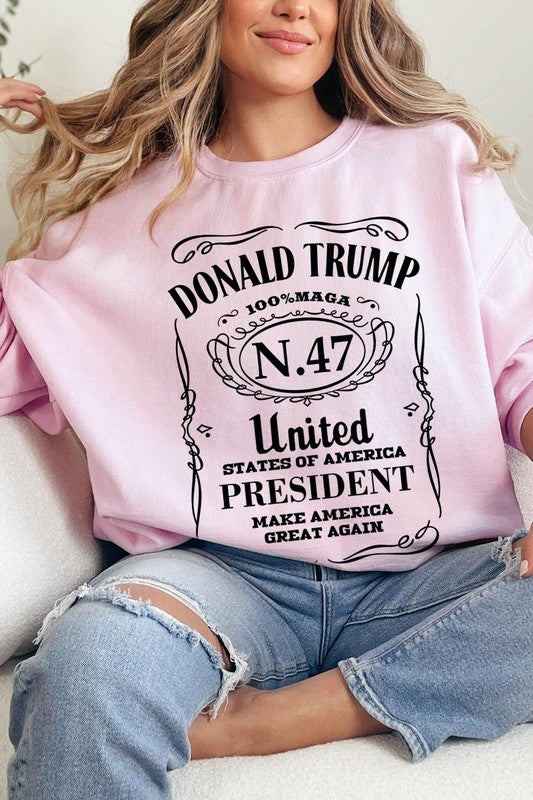 Donald Trump USA President Plus Sweatshirts - ClassiQ