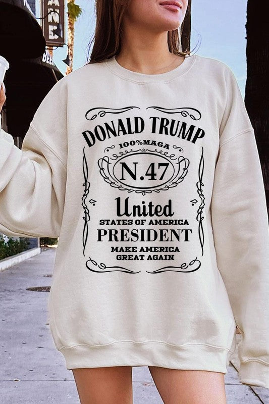 Donald Trump USA President Plus Sweatshirts - ClassiQ