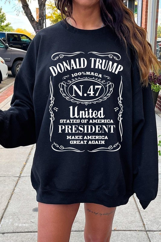 Donald Trump USA President Plus Sweatshirts - ClassiQ