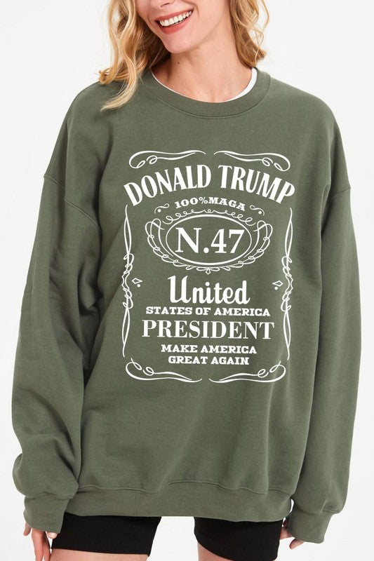 Donald Trump USA President Plus Sweatshirts - ClassiQ