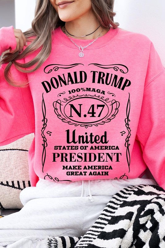 Donald Trump USA President Plus Sweatshirts - ClassiQ