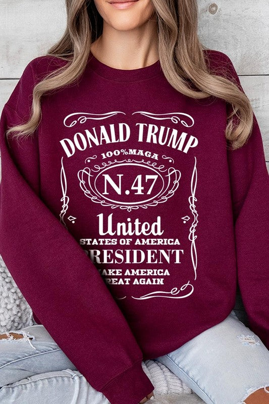 Donald Trump USA President Plus Sweatshirts - ClassiQ