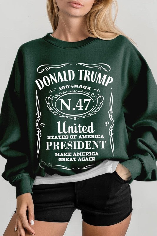 Donald Trump USA President Plus Sweatshirts - ClassiQ