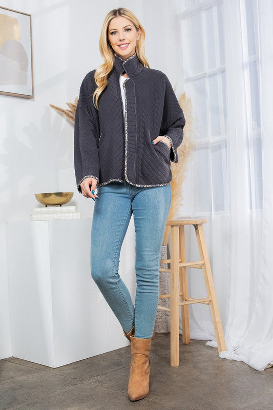 Quilt Jacket with Pockets - Classique Collection
