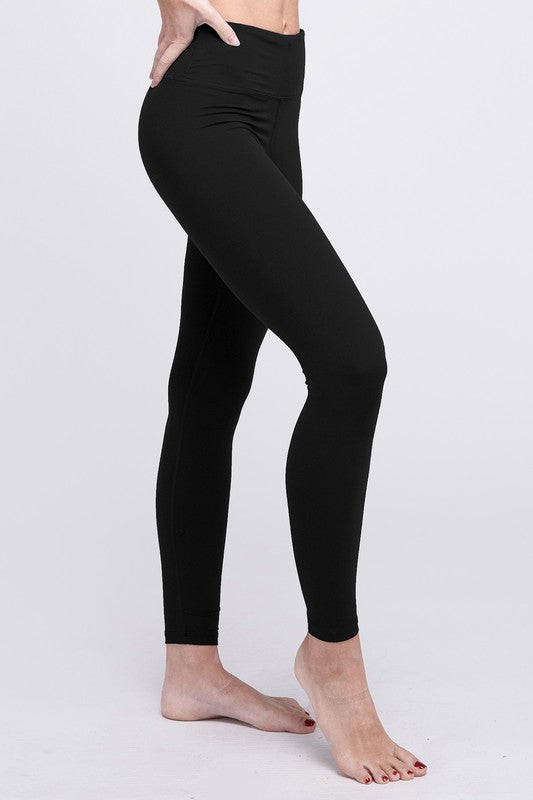 Butter Soft Basic Full Length Leggings - Classique Collection