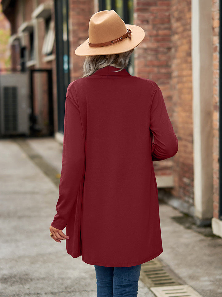 Open Front Long Sleeve Cardigan - Classique Collection