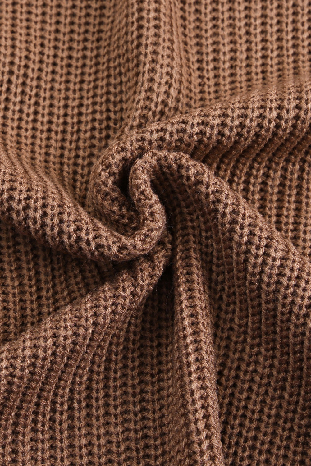 Openwork V-Neck Button Up Cardigan - ClassiQ