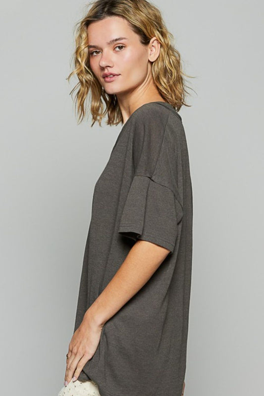 POL V-Neck Half Sleeve T-Shirt - Classique Collection