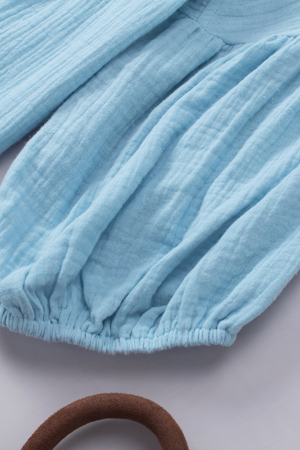 Dropped Shoulder V-Neck Blouse - Classique Collection