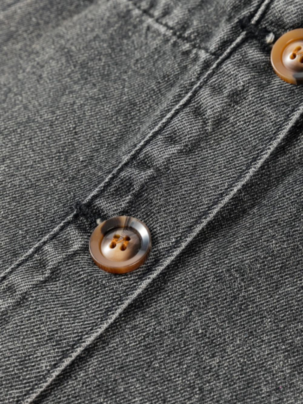 Wide Strap Button Down Denim Overall Dress - Classique Collection