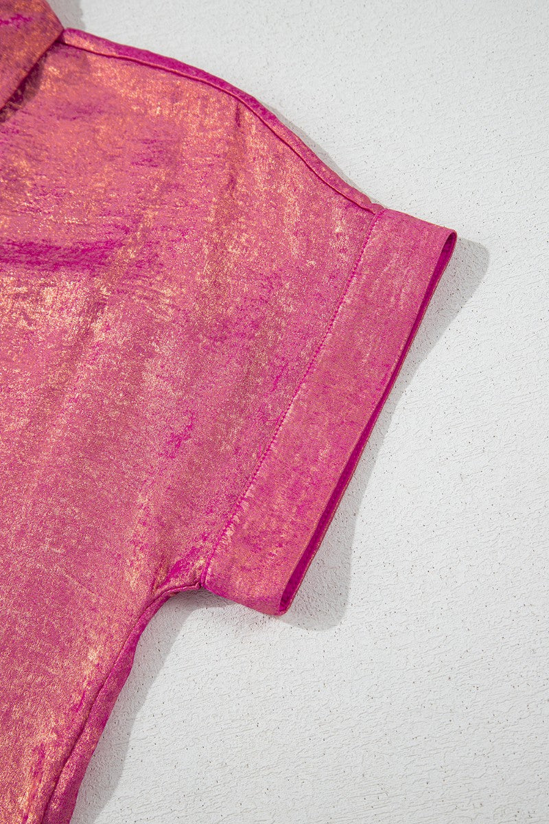 Short Sleeve Button Up Shirt - ClassiQ