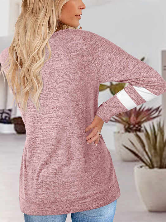 V-Neck Raglan Sleeve T-Shirt - Classique Collection