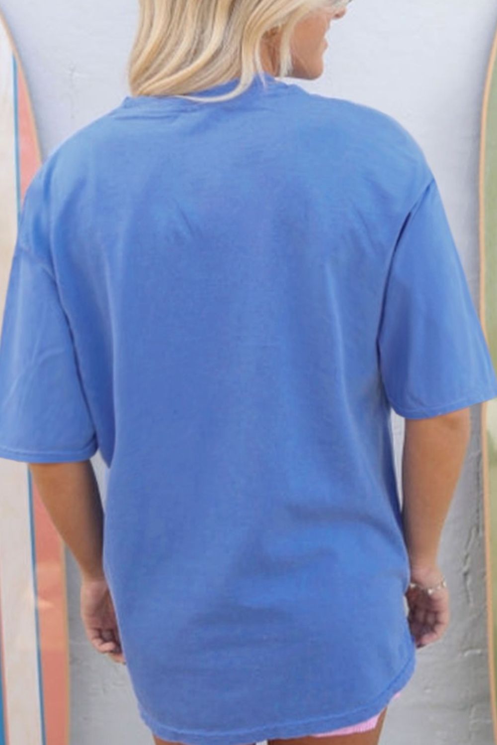 Graphic Round Neck Short Sleeve T-Shirt - ClassiQ